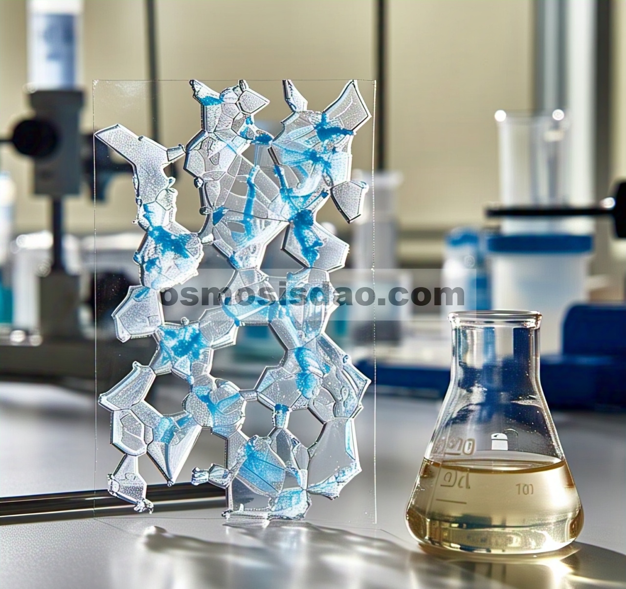 MOF Zn Homokiral 2D yang Stabil terhadap Air dengan Ligand Dikarboksilat yang Berasal dari D -Camphorate untuk Penginderaan Enantioselektif D/L -Histidin