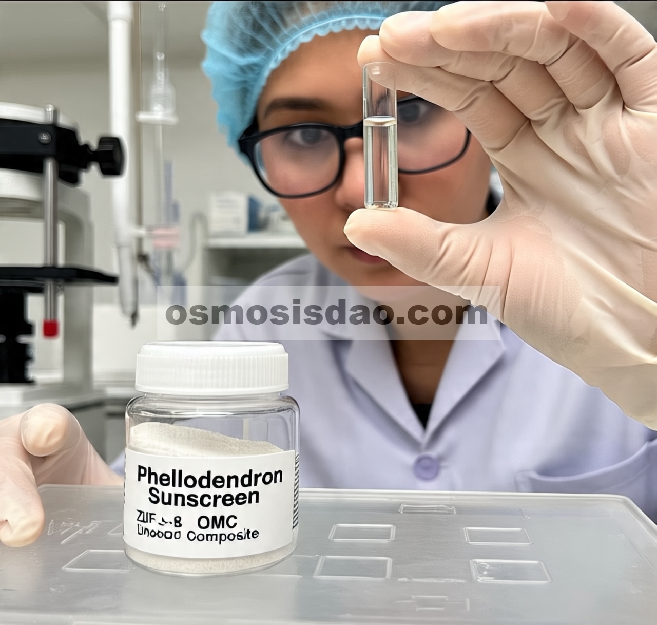 Tabir Surya Efek Ganda Berkhasiat Tinggi: Liposom Tabir Surya Phellodendron dan Komposit ZIF-8/OMC